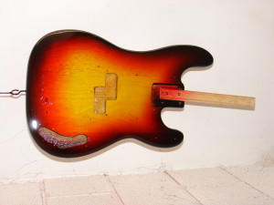 Sunburst finish
